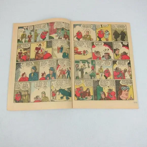 Vintage 1938 Smilin Jack Comic Book Chicago Tribune Popped Wheat Promo - Picture 5 of 12